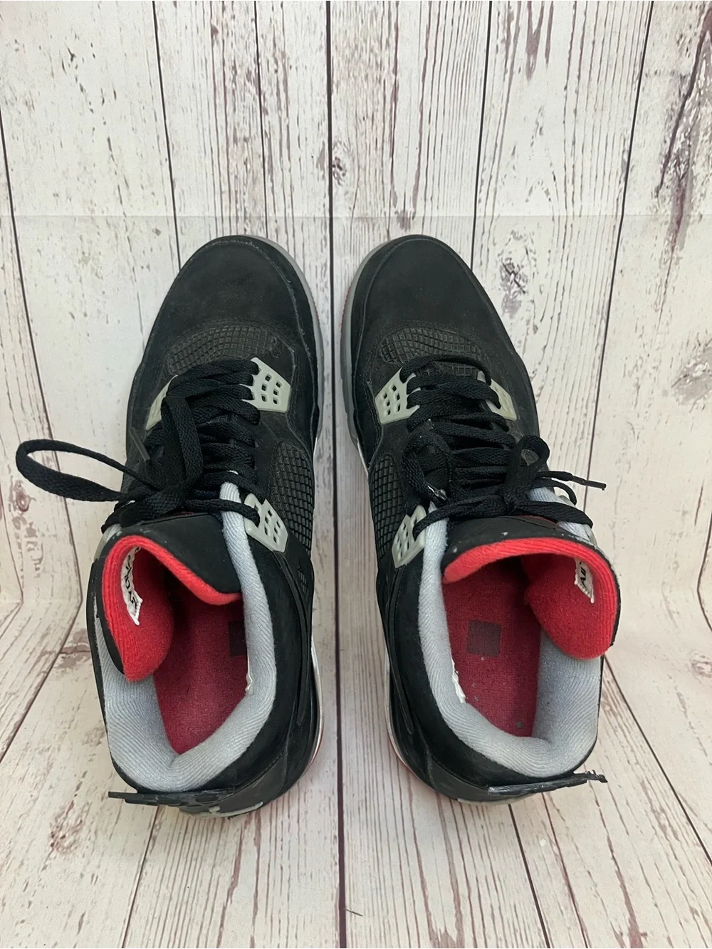 Jordan 4 Bred 2012 Men's Athletic Sneakers Size 13